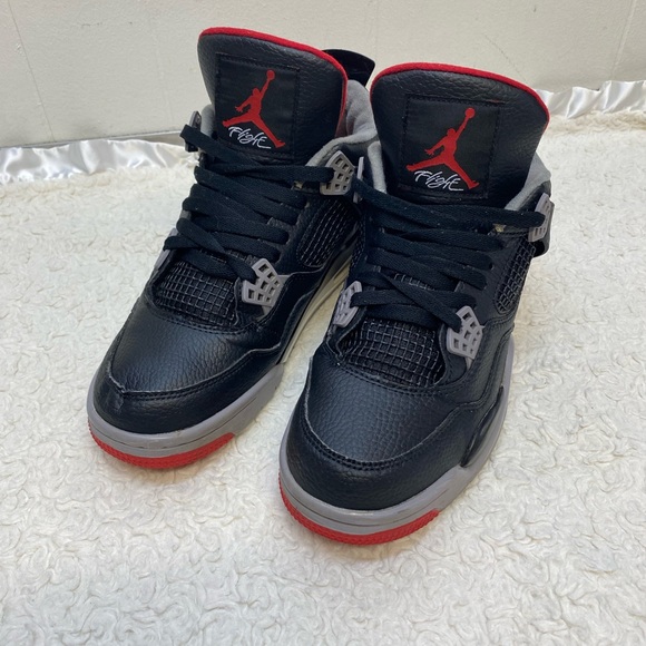 Nike Other - Nike Air Jordan 4 Retro "Bred Reimagined" Men's Shoes Black/Fire Red Size 8